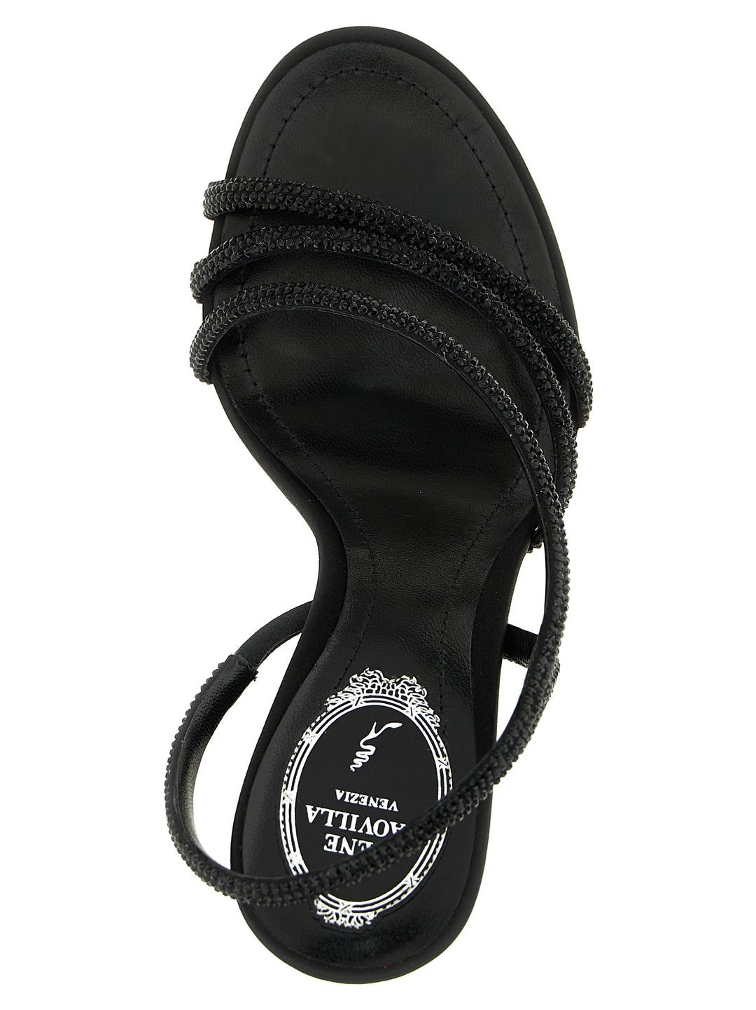 René Caovilla Erin Sandals - Black | f9d139a048170388cfc56542b7021ced3fa0f02e