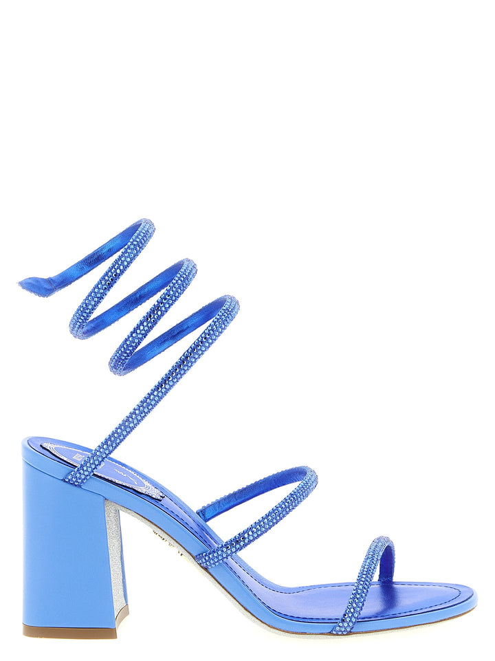 René Caovilla Cleo Sandals - Blue | d437c98b1ce6e10d70b87e8627fb3cfdf084ed1e