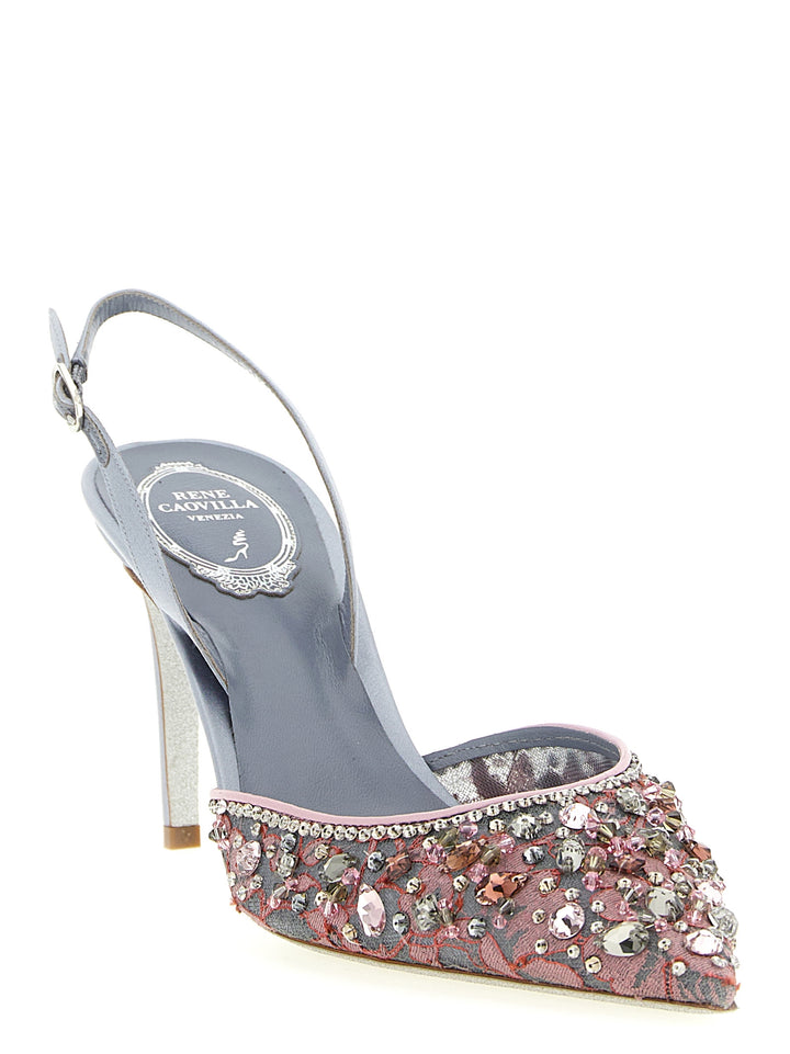 René Caovilla Cinderella Pumps - Multicolor | cf642e1b98c553cae11914d32e2f97f54aa4c859