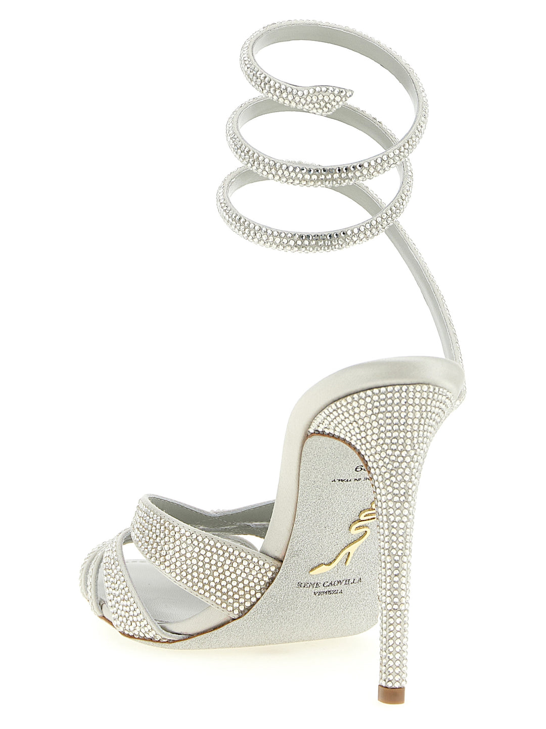 René Caovilla Dania Sandals - Silver | 415d02eeff7b5131087d2f8eaf34999e70dbdbbd