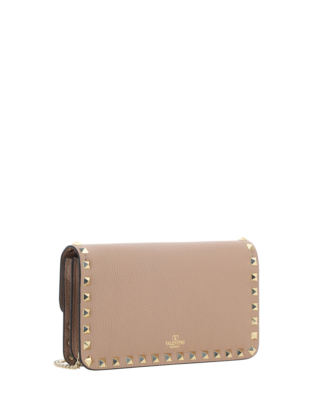 WALLET W/STRAP | ROCKSTUD | VITELLO STAM