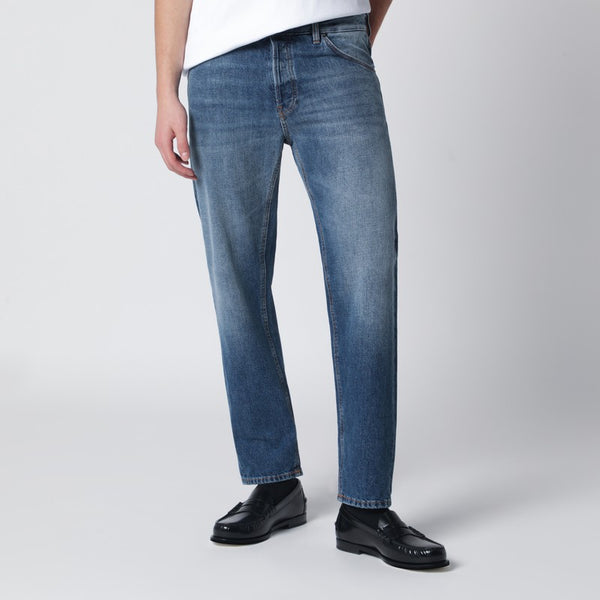Mid-Blue Washed Rebel Jeans