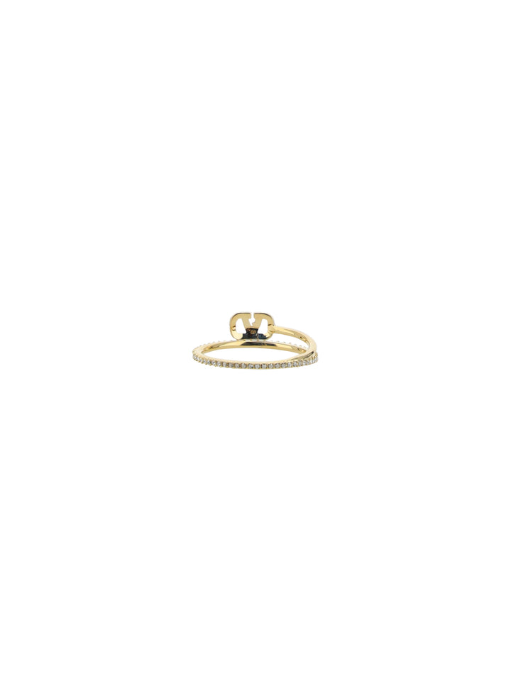 RING | VLOGO SIGNATURE STRASS | METALLO/