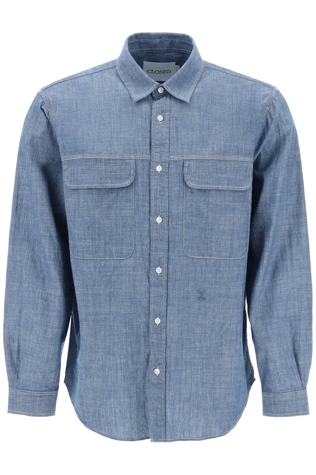 Camicia In Chambray Di Cotone