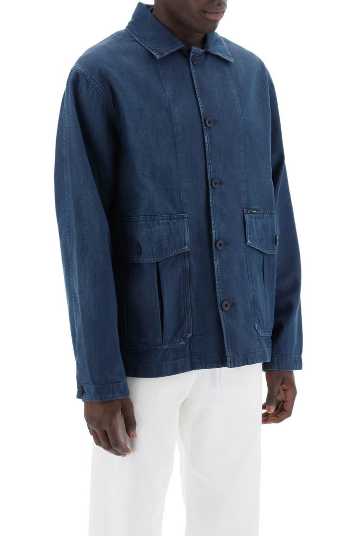 Overshirt Cargo In Denim