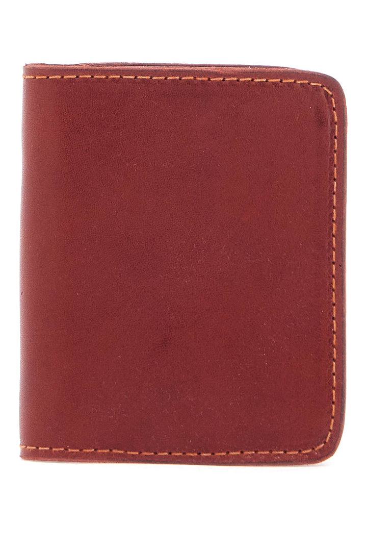 Elegant Red Kangaroo Leather Wallet With Card Slots