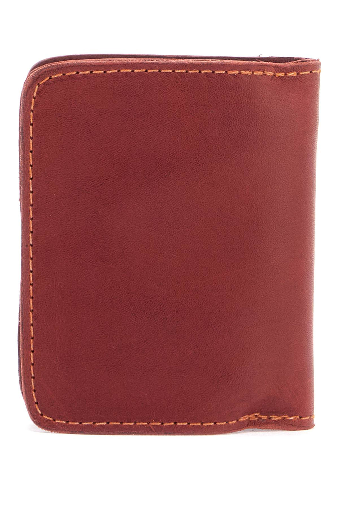 Elegant Red Kangaroo Leather Wallet With Card Slots