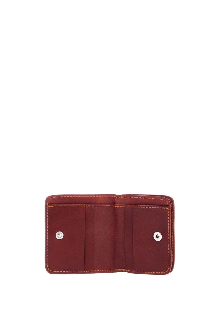 Elegant Red Kangaroo Leather Wallet With Card Slots