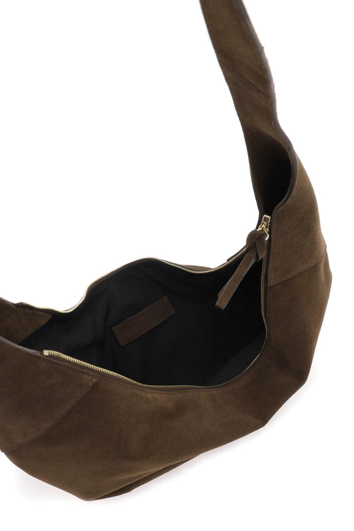 Borsa Hobo Halfmoon In Pelle Scamosciata