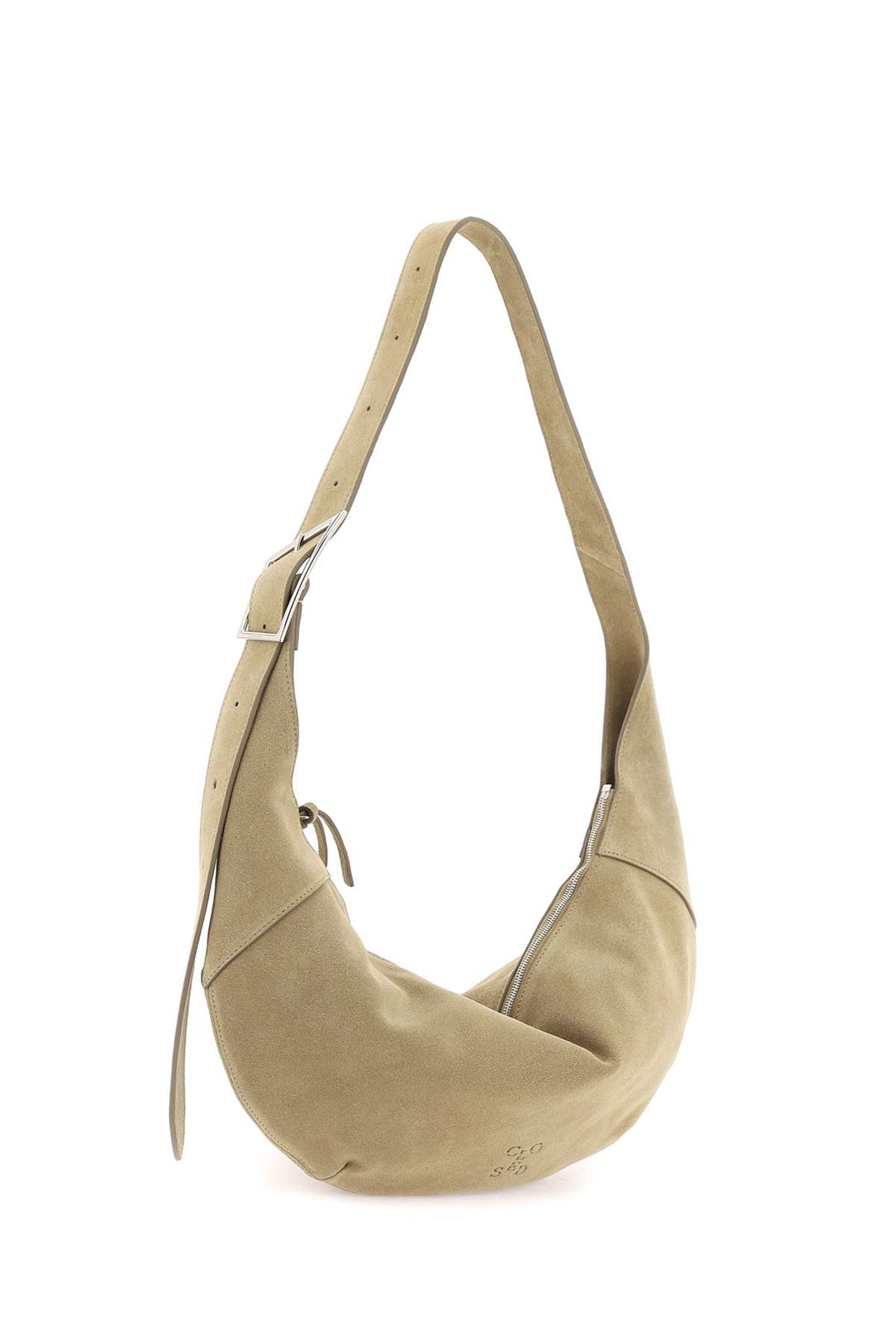 Borsa Hobo Halfmoon In Pelle Scamosciata