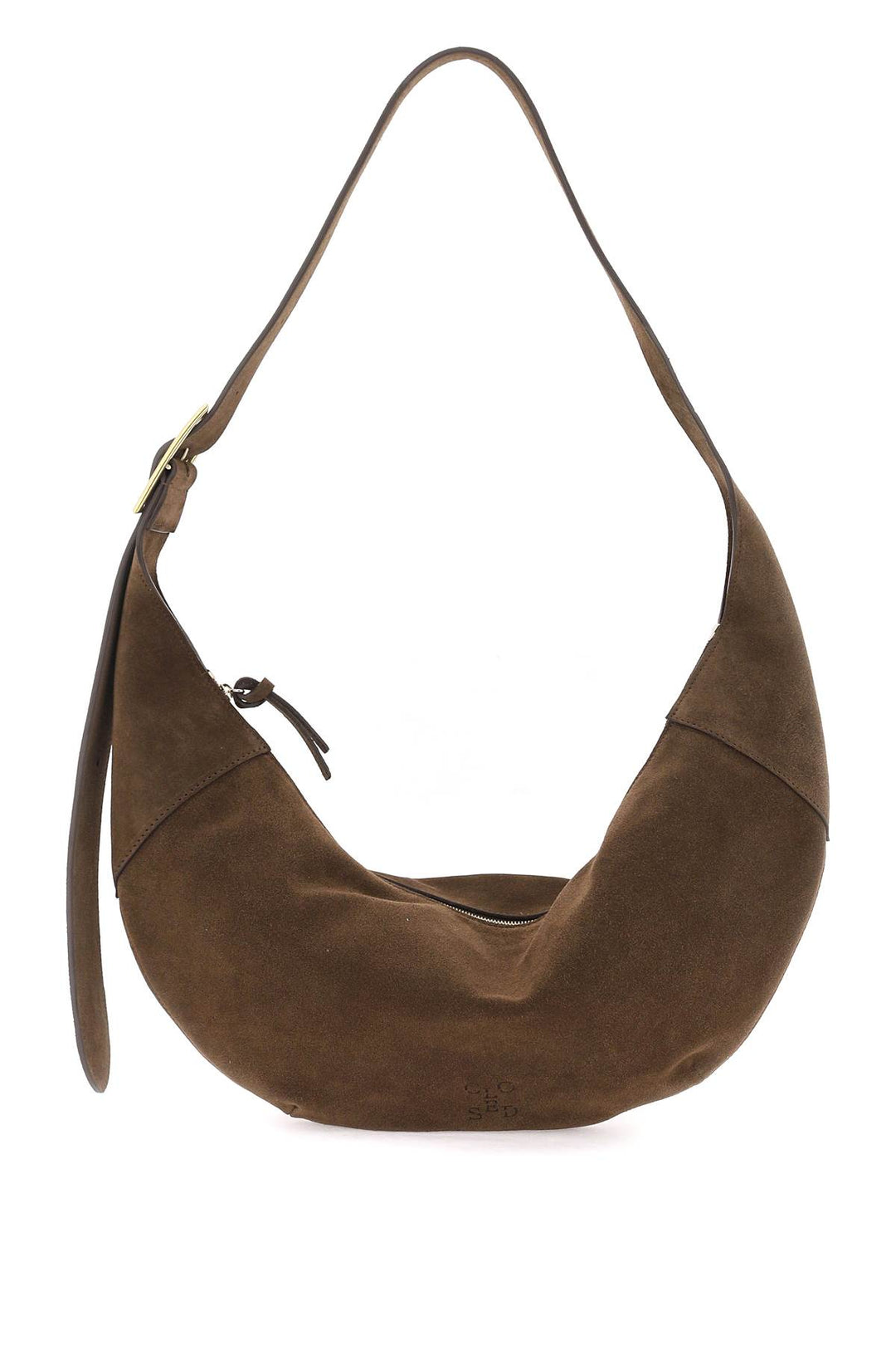 Borsa Hobo Halfmoon In Pelle Scamosciata