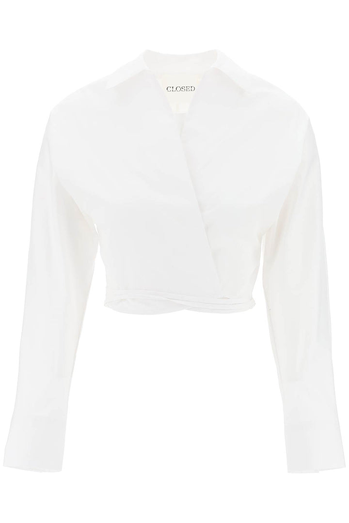 Camicia Cropped Incrociata