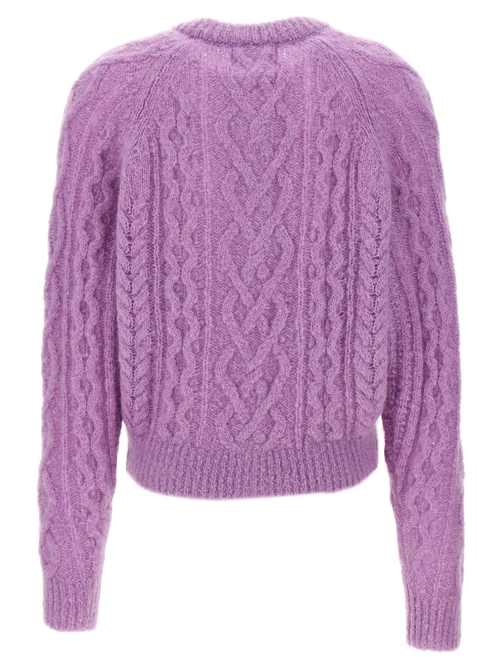 Ery Sweater, Cardigans Purple