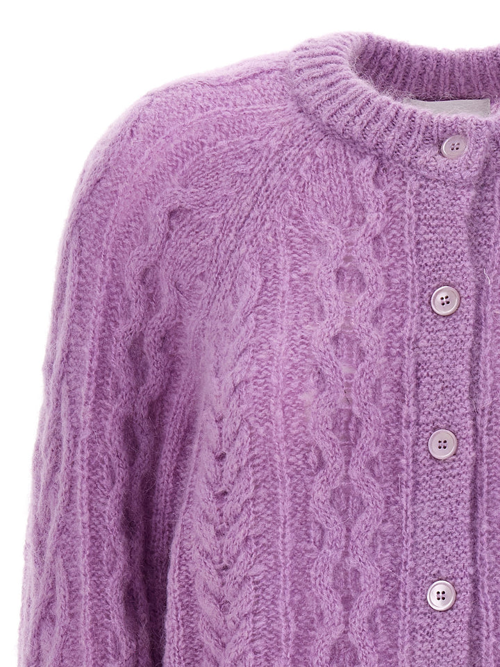 Ery Sweater, Cardigans Purple