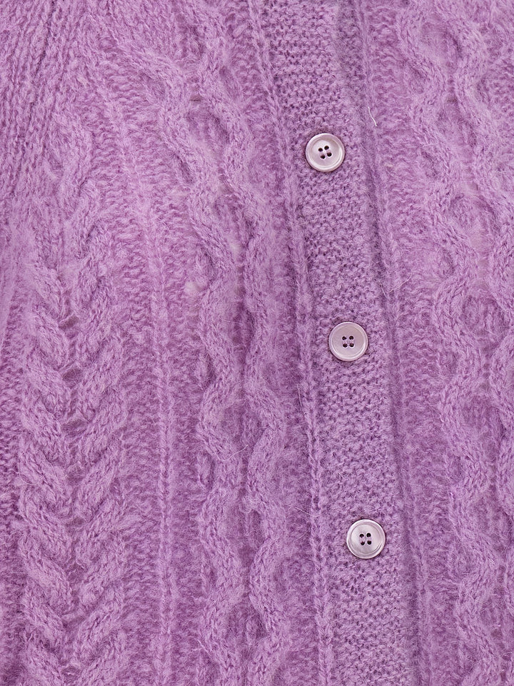 Ery Sweater, Cardigans Purple