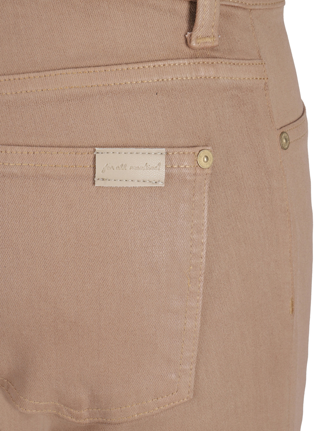 BOOTCUT COATED STRECHT CAFE CREMA JEANS