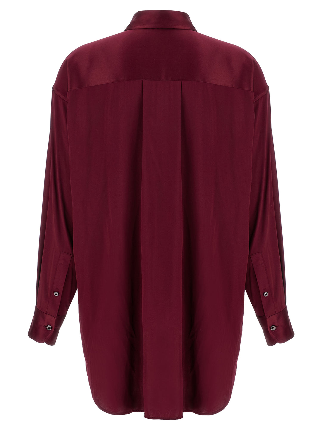 Tom Ford Silk Shirt Shirt and Blouse - Bordeaux | 9382496b9911eebd573b61e9b58e5078f78e931a