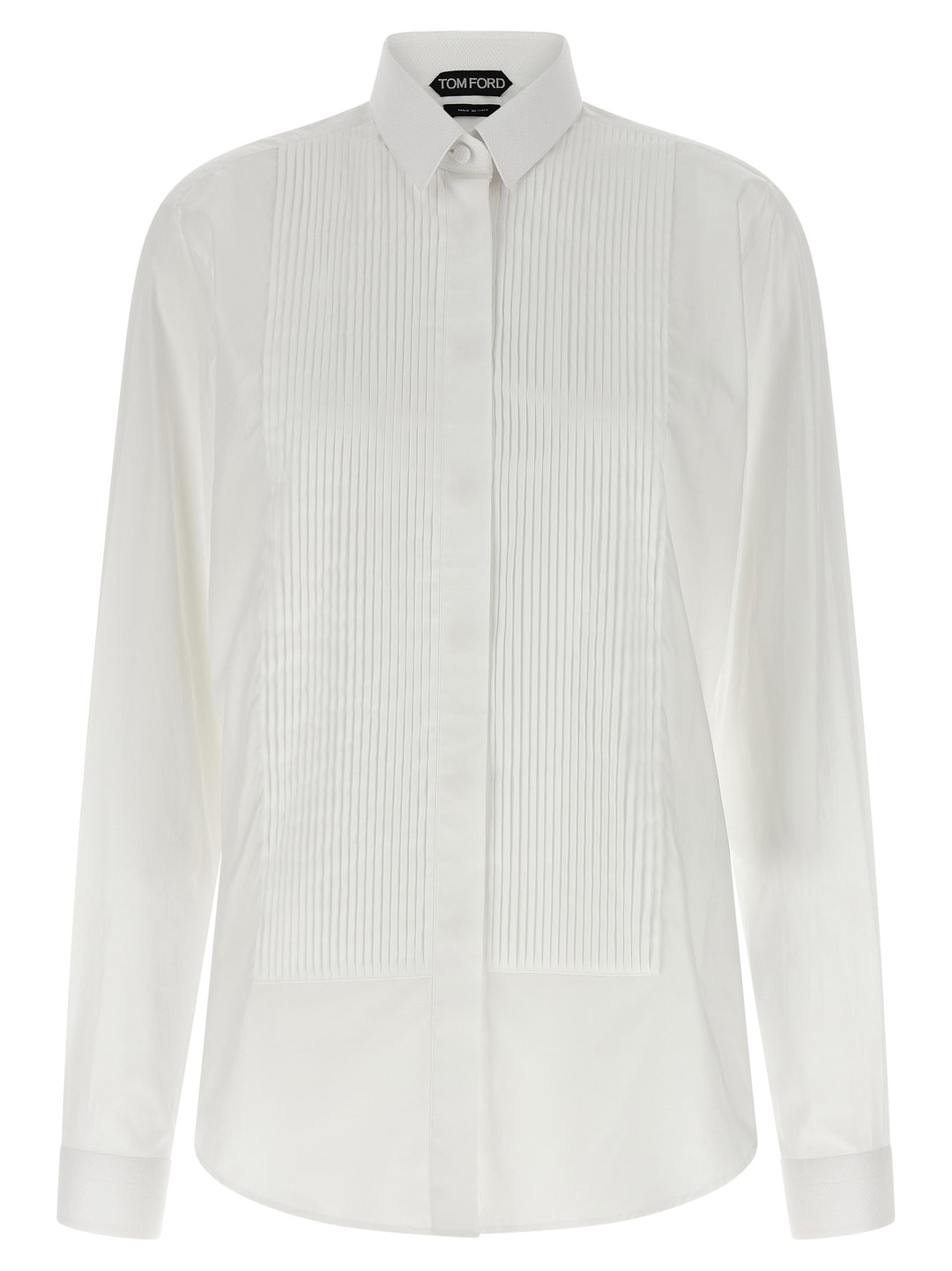 Tom Ford Plastron Shirt Shirt and Blouse - White | 46cc687793abb3b3c52febf6f397e59542525006