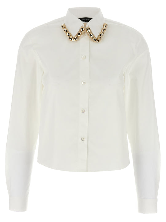 Monile Shirt And Blouse White