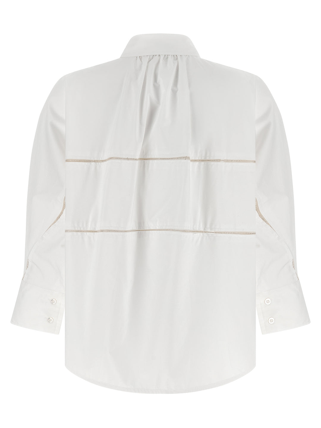 Fabiana Filippi Diamond Thread Shirt Shirt and Blouse - White | 11df3fe530ede8f59ea111bcf10c8a09d2b1fdbd