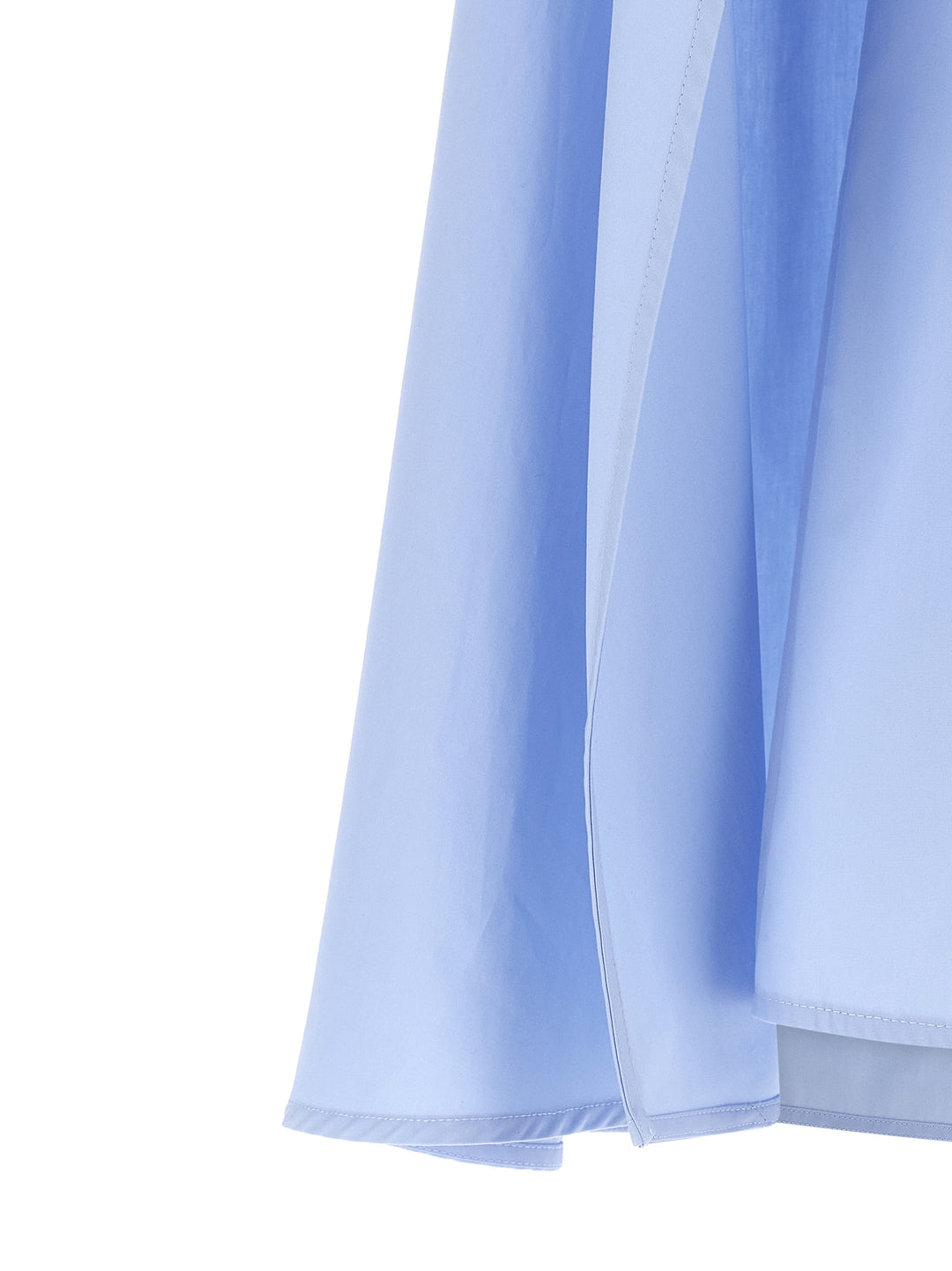 Federica Bonifaci Hooded Shirt Shirt and Blouse - Light Blue | c4797ed818d18b83ec7ccdd2af06d8082f1c36ca