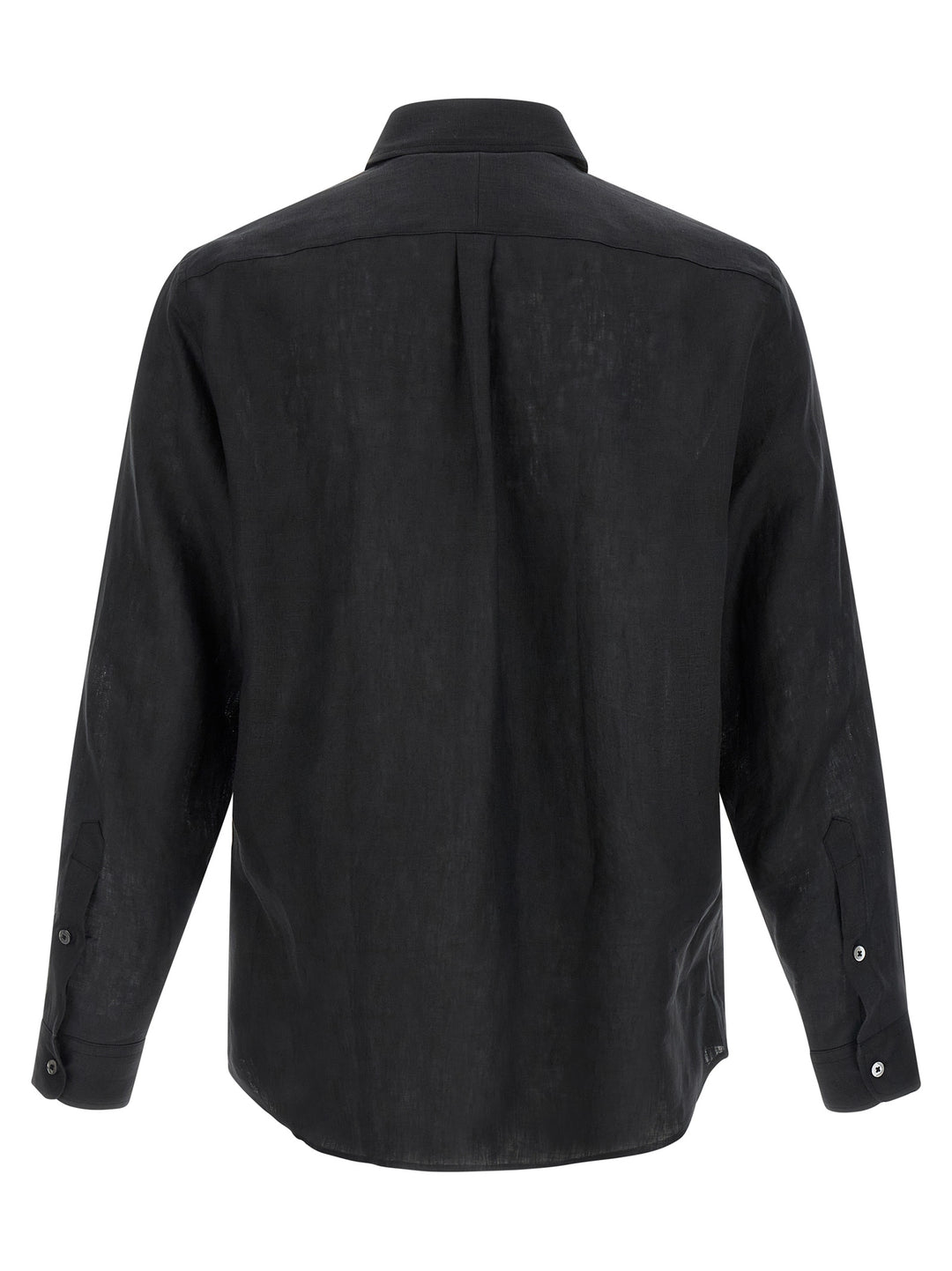 Riviera Project Linen Shirt Shirt and Blouse - Black | e1383a4979577088dc711eb152a9a5801fa7f8f1