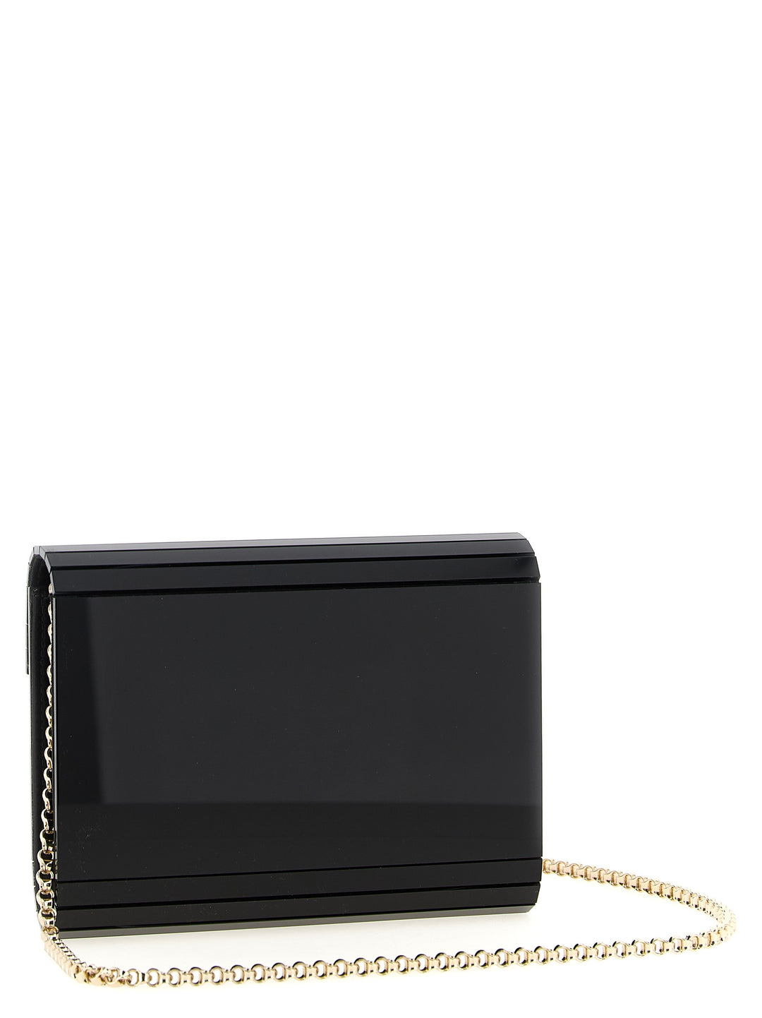 Jimmy Choo Candy Clutch - Black | 56f6a0ec5b4028208cd5ebbda640c4ea53054cd8