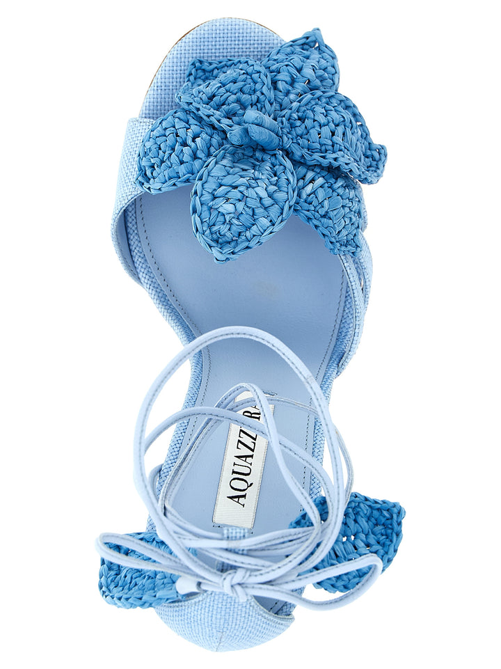 Aquazzura Calypso Sandals - Light Blue | e00dde2163b57a6f019a598296c8013c5fcf6f47
