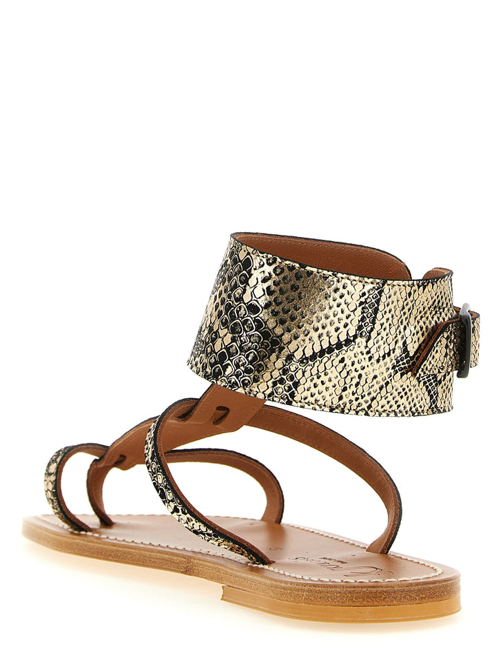 K.Jacques Saint Tropez Caravelle Sandals - Gray | f68d9caf709698d11b33d44455482e9885990bfb