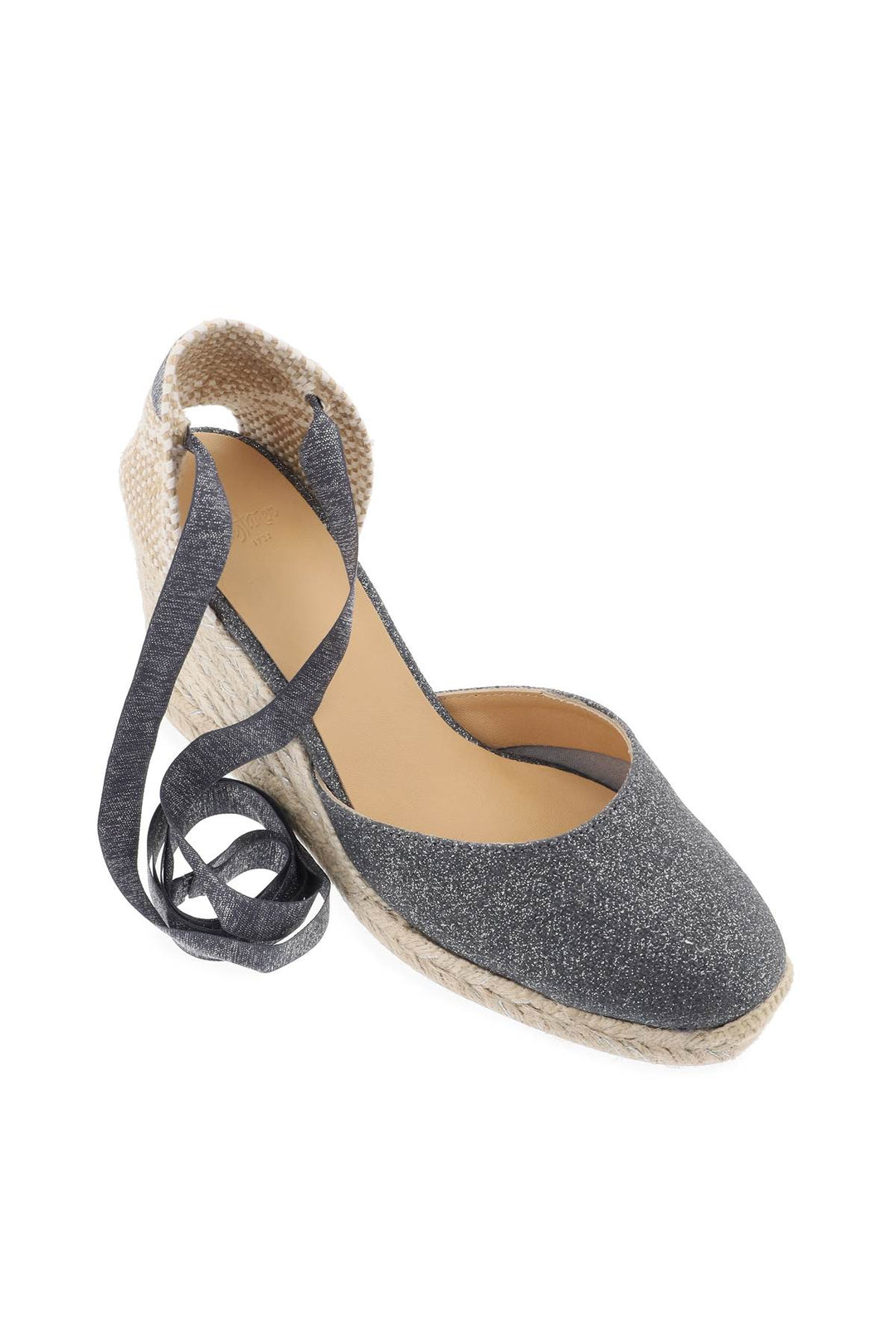 Lurex Carina Wedge Espadrilles