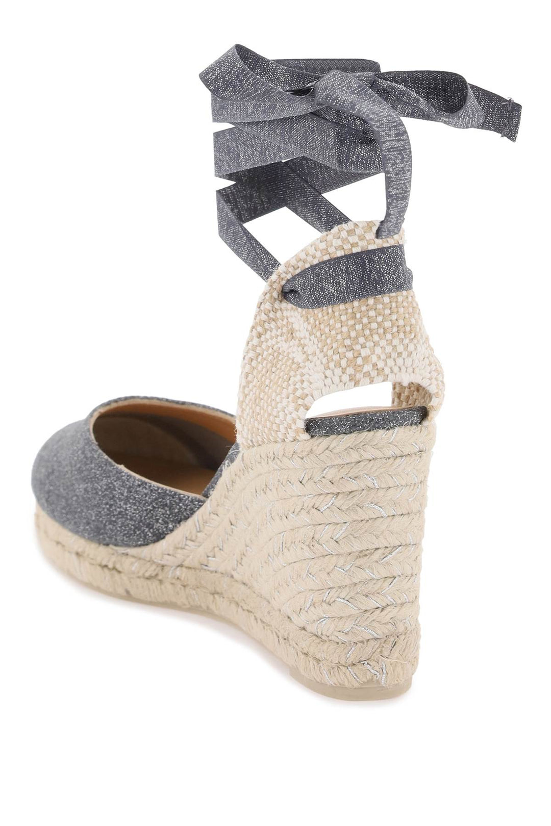 Lurex Carina Wedge Espadrilles