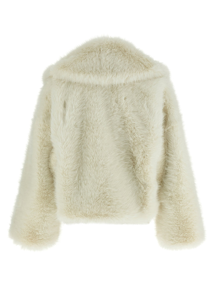B&B Couture Carrie Fur - White | e231570414e763335b3d20329abbcf06a5396787