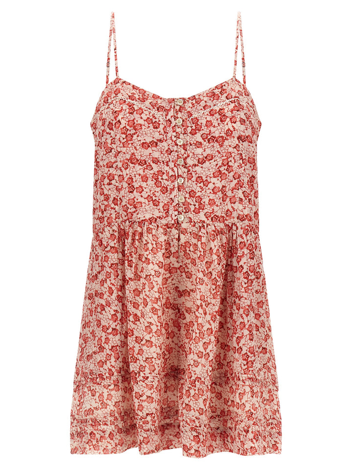 Marant Etoile Vickia Dresses - Red | 61a5bcd31b9d46e4724132f9c18ac6351e2476f4