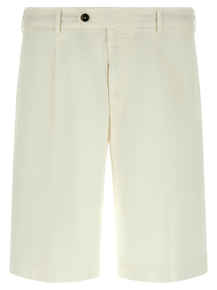 Pt Torino Stretch Cotton Bermuda Shorts Bermuda and Short - White | aba741b4fb868ce09b5f5bf90a427080e1dae6bc