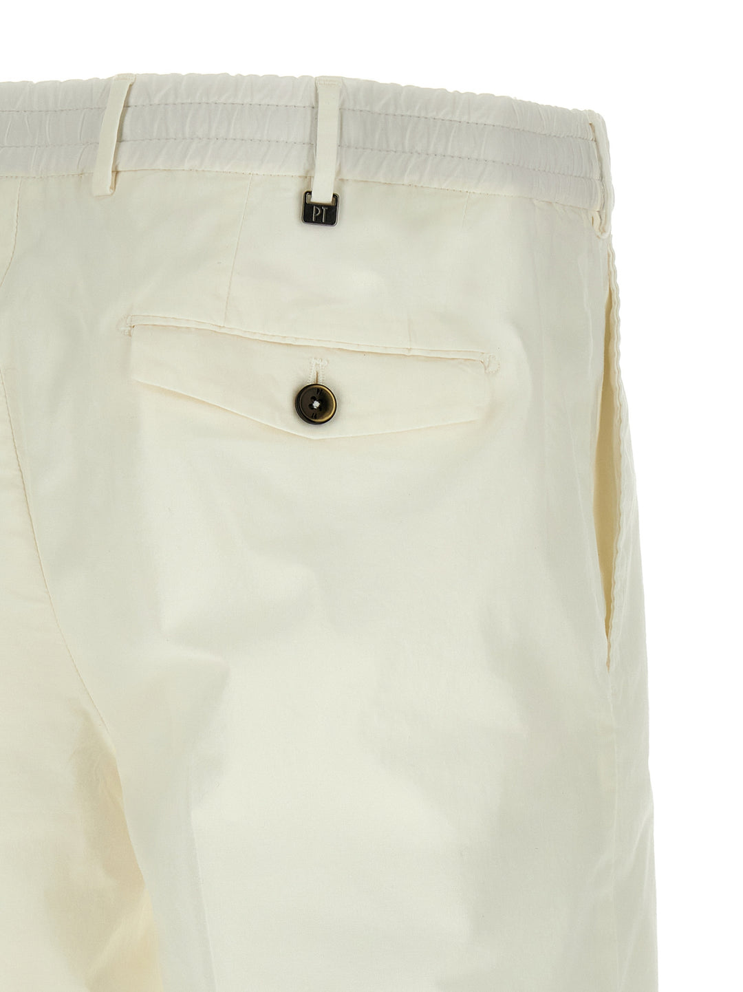 Pt Torino Stretch Cotton Bermuda Shorts Bermuda and Short - White | 555250ad7b3a408018ba012cb532ad4dcf0ed2a8
