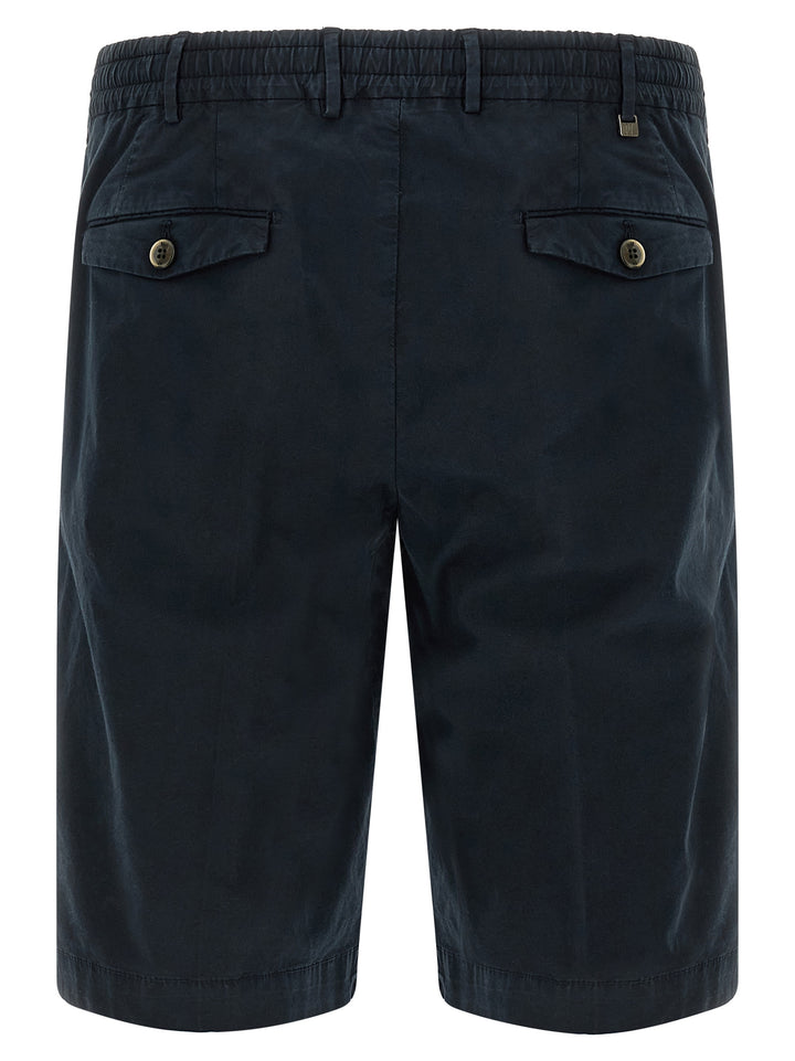 Pt Torino Stretch Cotton Bermuda Shorts Bermuda and Short - Blue | 800c5610e23107689d206567e28737d08992f6c9