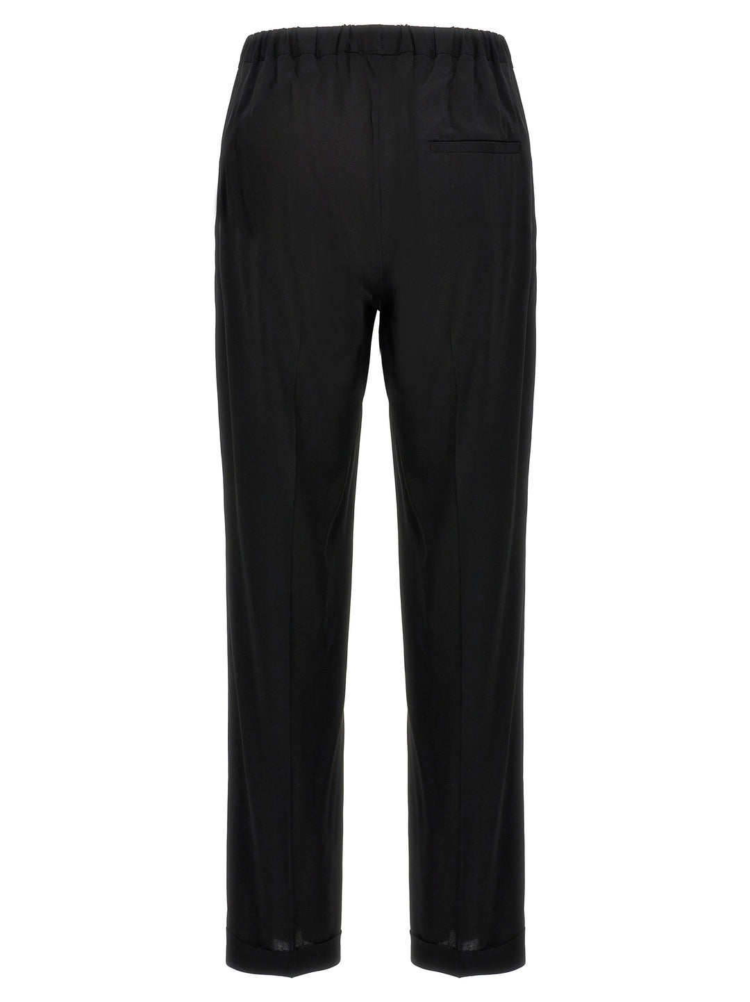 Crepe Georgette Pants Black