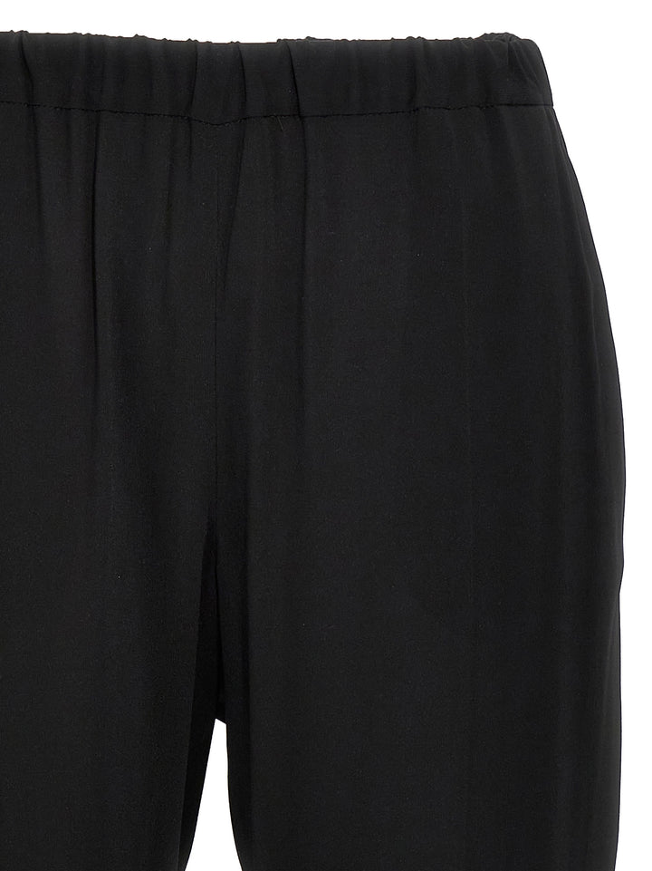 Crepe Georgette Pants Black