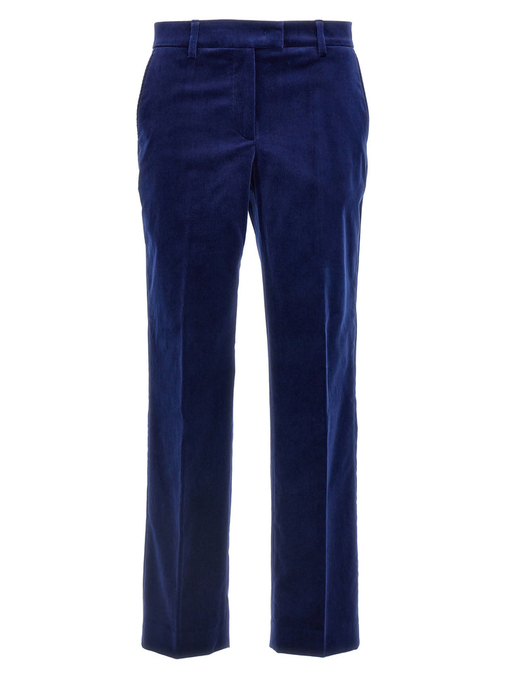 Velvet Pants Blue