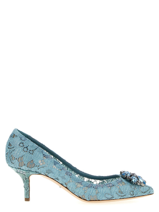 Rainbow Pumps Light Blue