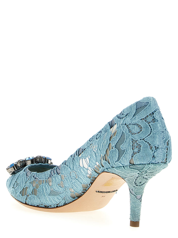 Dolce & Gabbana Rainbow Pumps - Light Blue | 74017610aae9270ad2612d965de44ac08bc81f22