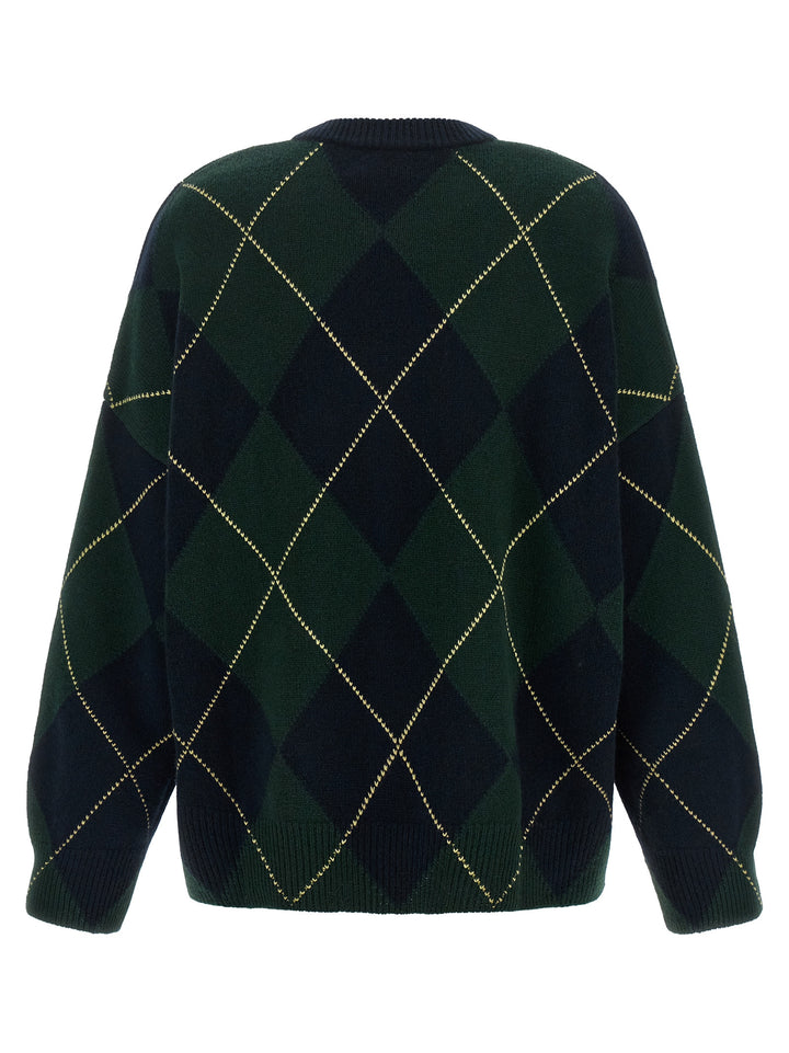 Be You Diamond-Shaped Crew Neck Sweater Sweaters and Cardigans - Multicolor | 4f7c3dab8410860eec403f5465e6559df0bde017