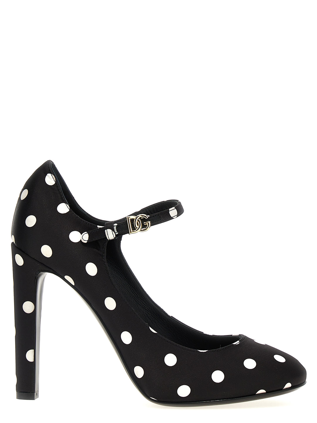 Mary Jane Sharon Pumps White/Black