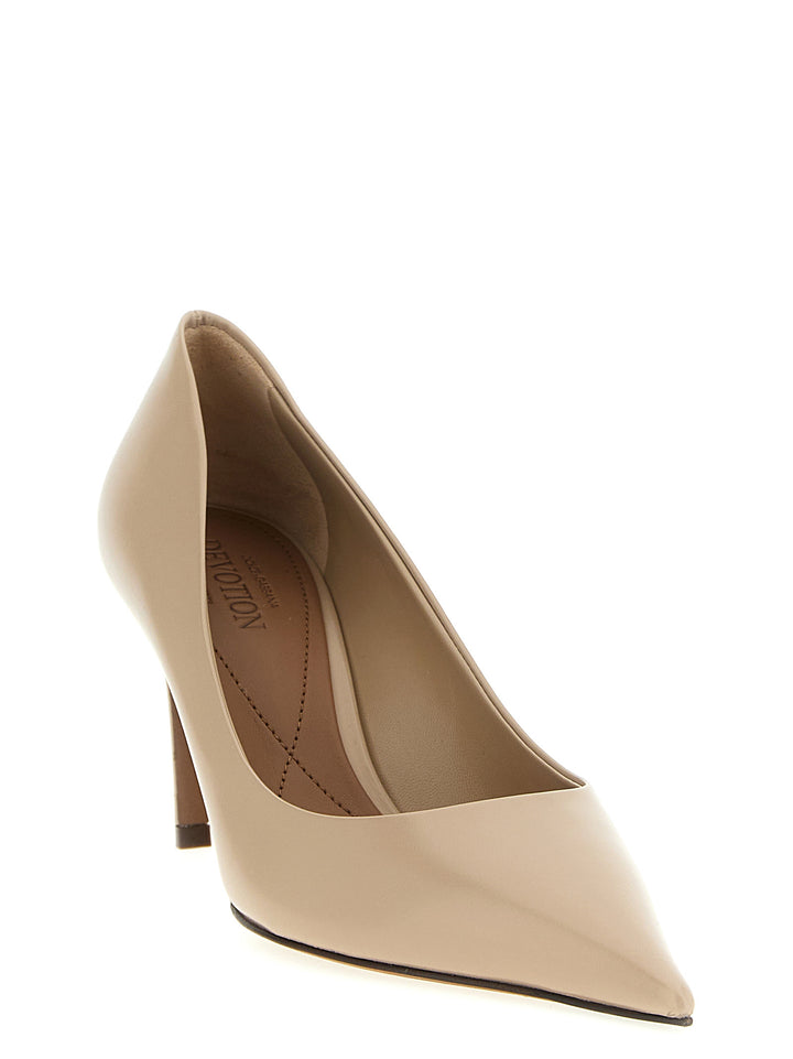 Dolce & Gabbana Devotion Pumps - Beige | f65e1f4ba9e4ae52981b01af4f8006ad0fd9c72f