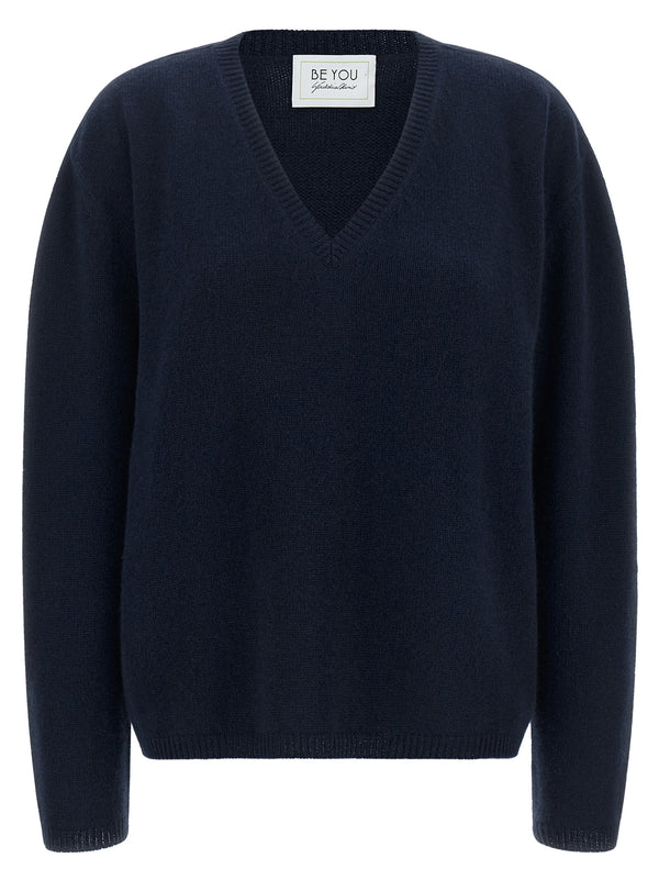 V-Neck Sweater Blue