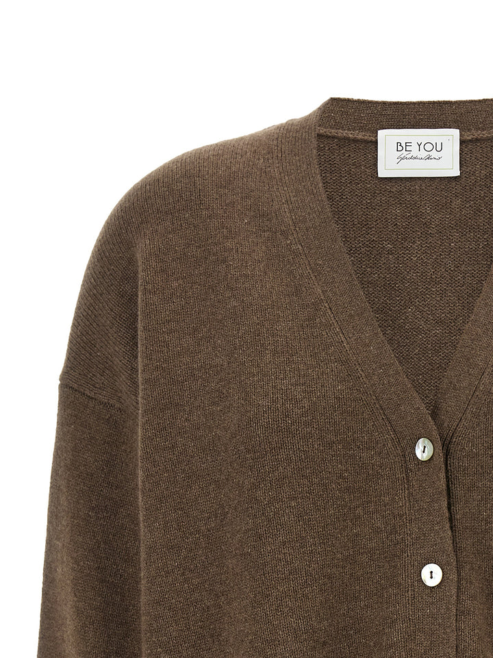 Be You Cashmere Cardigan Sweaters and Cardigans - Brown | 9129b0b147e4e15edbbba913616b4859675fa3fa