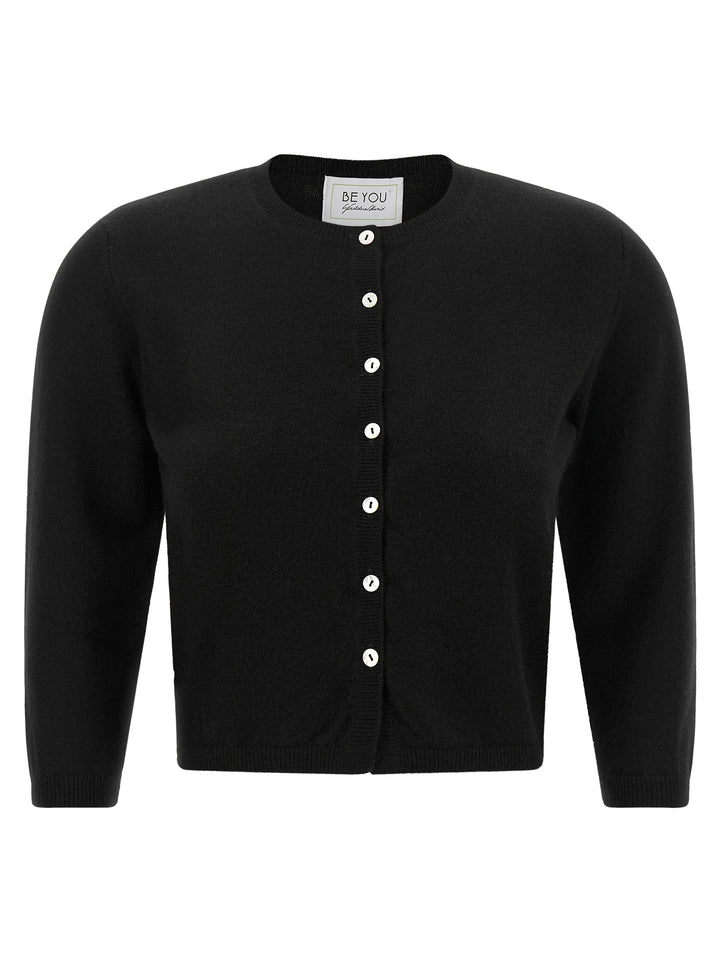 Be You Crew-Neck Cardigan Sweaters and Cardigans - Black | f5a4875d46d315ffc17298215182c91ac6b0b3e4