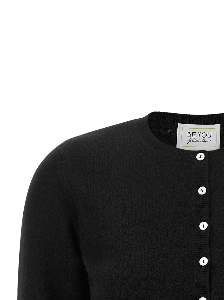 Be You Crew-Neck Cardigan Sweaters and Cardigans - Black | 0aaa9cd875772303716be38da1c60f4cfdc91dee