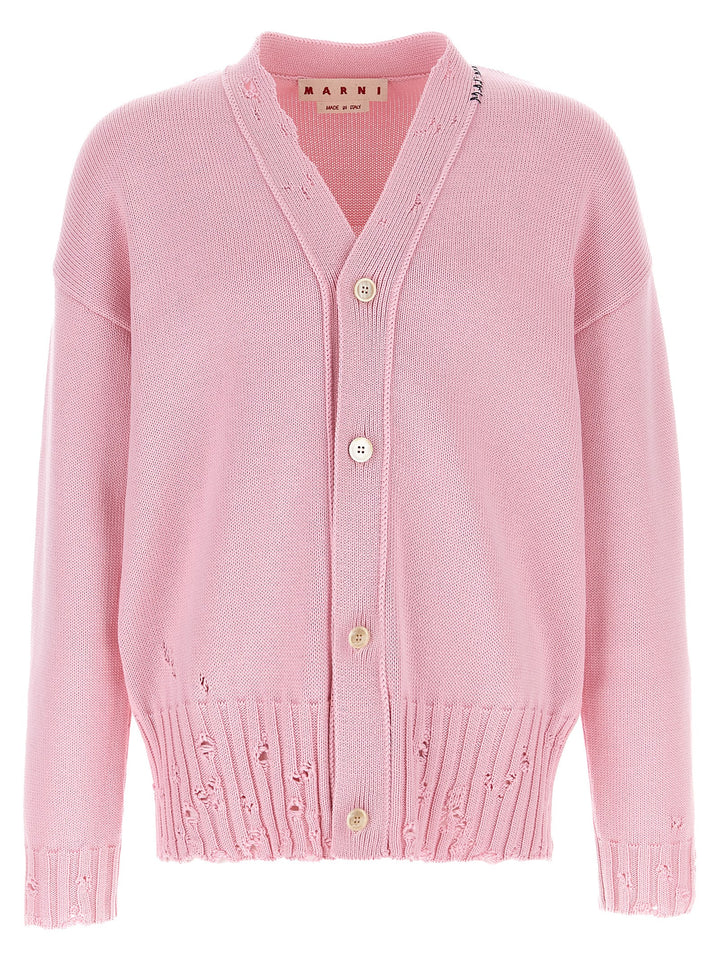 Knit Cardigan Sweater, Cardigans Pink