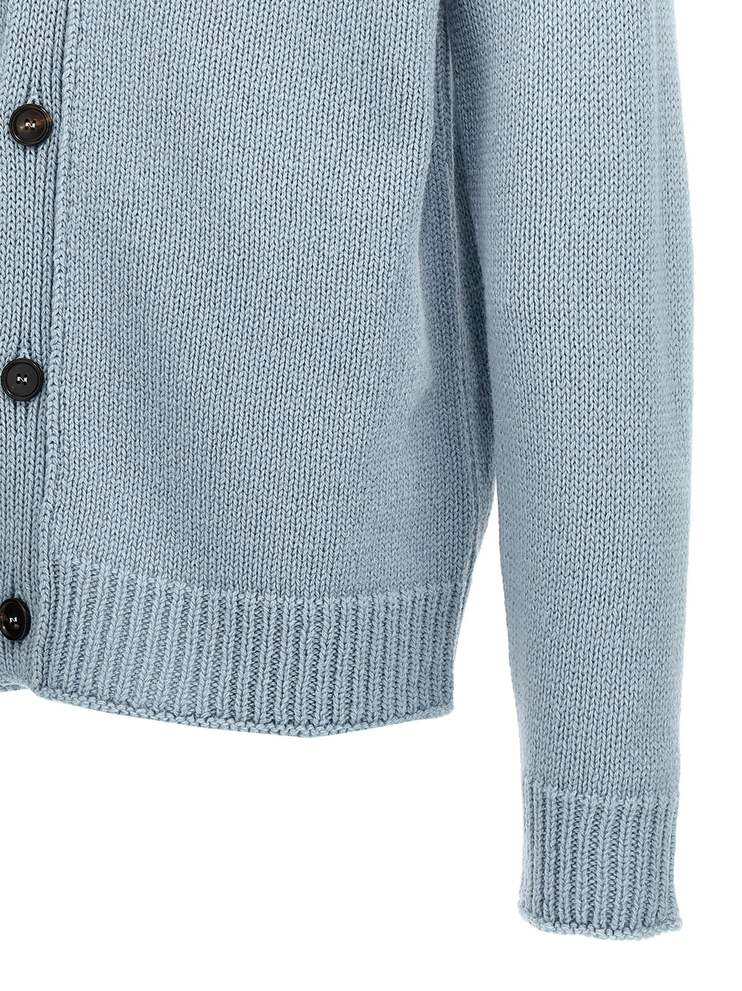 Wool Cardigan Sweater, Cardigans Light Blue